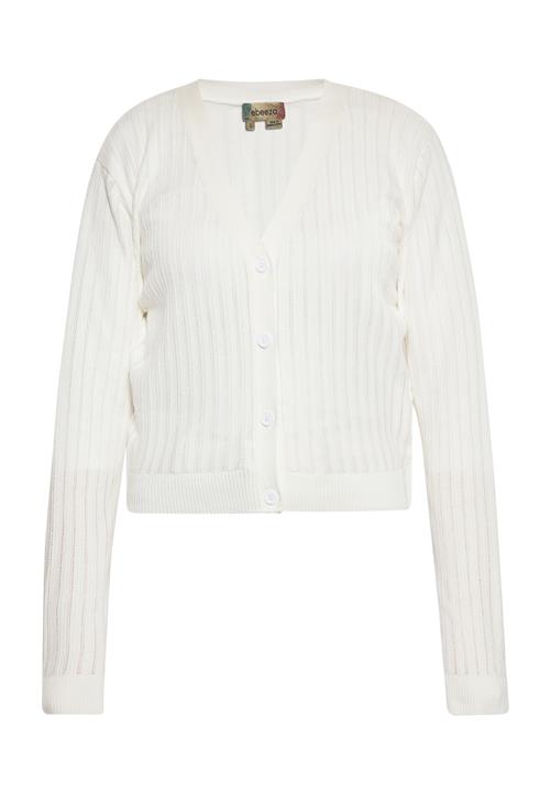 ebeeza Cardigan  uldhvid