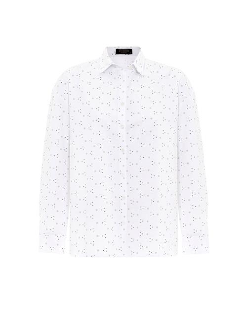 By Diess Collection Bluse  sort / hvid