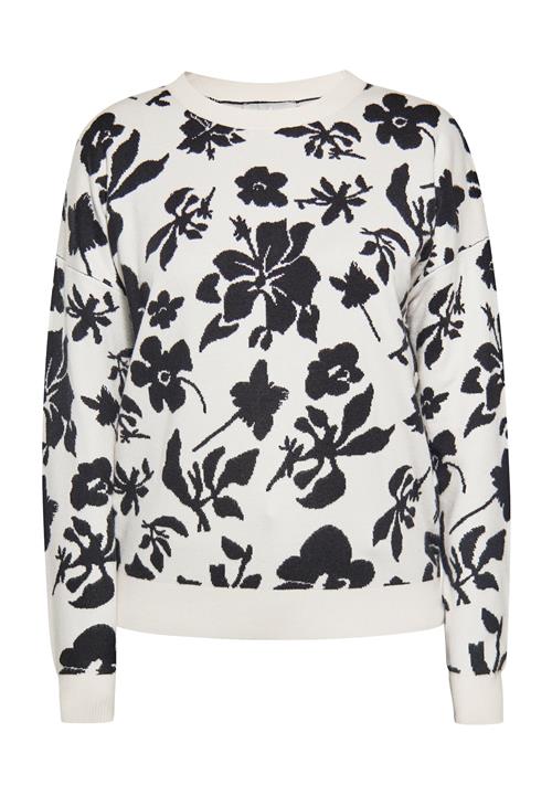 Sidona Pullover  hvid / uldhvid