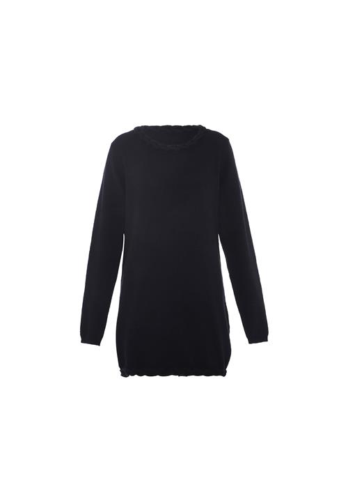 faina Strikkjole  sort