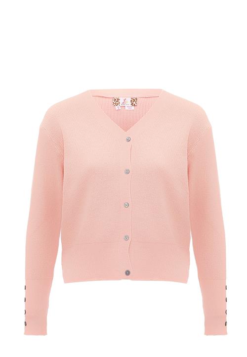 leo basics Cardigan  lyserød