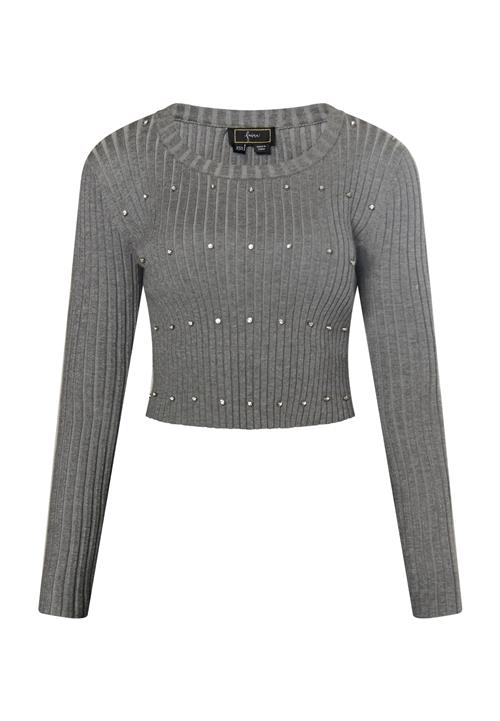 faina Pullover  mørkegrå / sølv