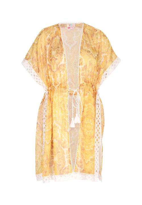 IZIA Kimono  gul / hvid