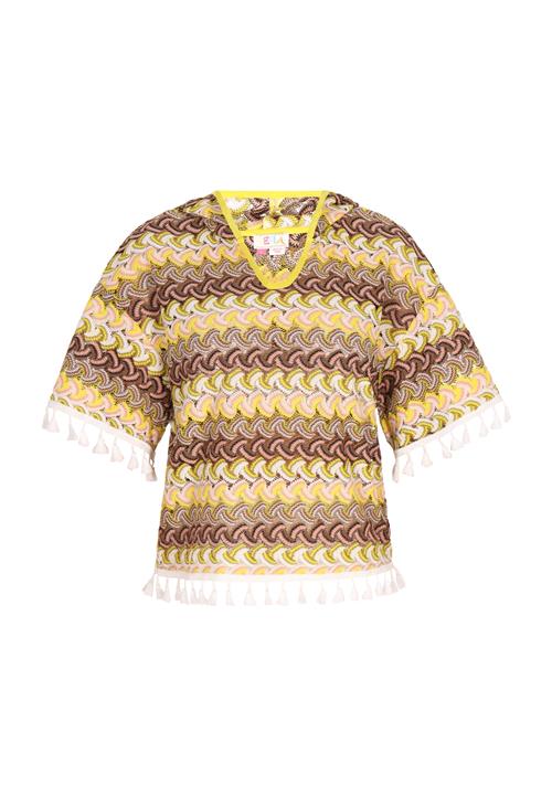 Se IZIA Shirts  brun / lysegul / lys pink / hvid hos About You