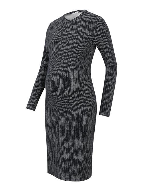 MAMALICIOUS Kjole 'MLEva'  grå-meleret / sort