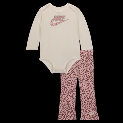 Nike Wild Warmth-body og leggings til babyer (0-9 mdr.) - Pink