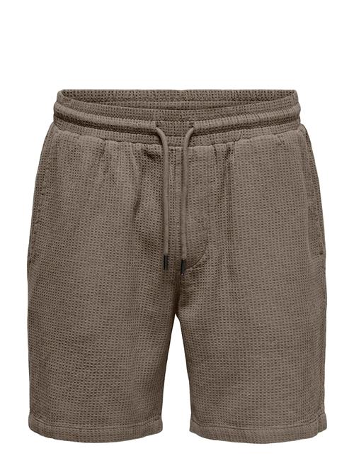 ONLY & SONS | Onsbertil Waffle Shorts | XXL