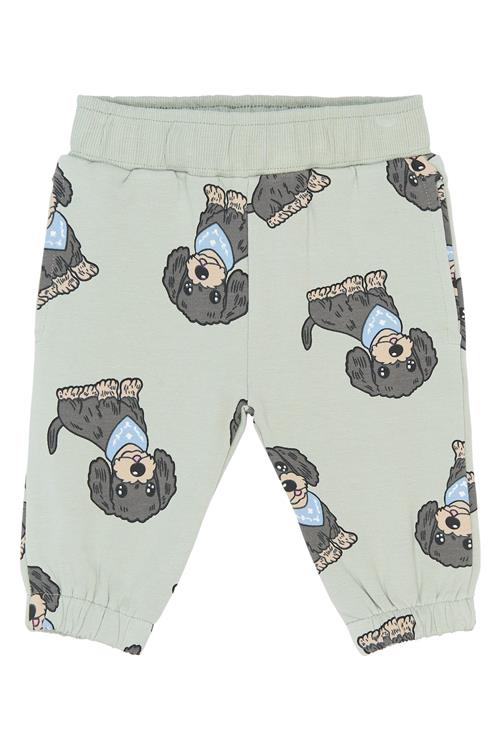 The New Siblings SBSofus Joggingbukser Aqua Gray Aop  Aqua Gray AOP-86 cm  Blå  86 cm  mand