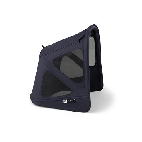 Bugaboo Donkey 6 Breezy Solsejl Deep Indigo  Deep Indigo One Size  Marineblå  One Size  unisex