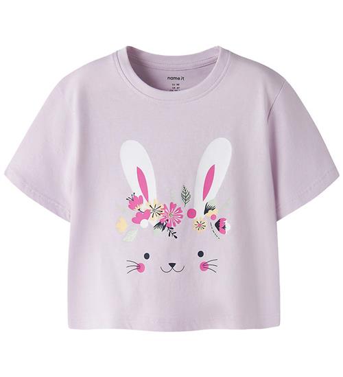 Name It T-shirt - NmfVilinse - Lavender Fog/Bunny
