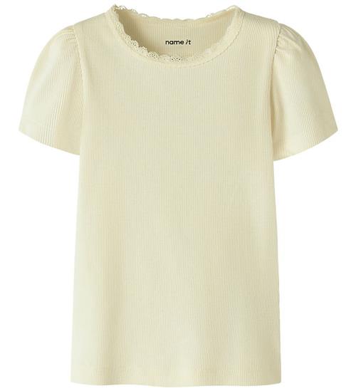Name It T-shirt - Rib - Noos - NmfKab - Pear Sorbet