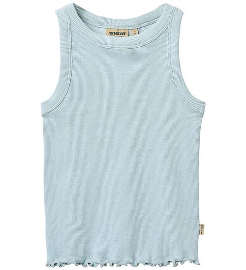 Se Wheat Top - Rib - Minka - Summer Sky hos KidsWorld