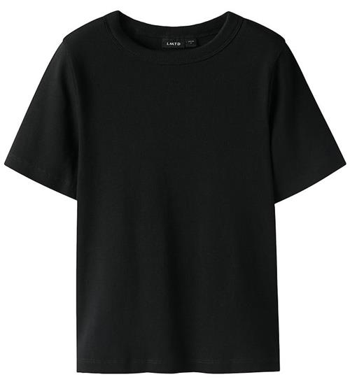 LMTD T-shirt - Noos - Rib - Short - NlfHinaja - Black