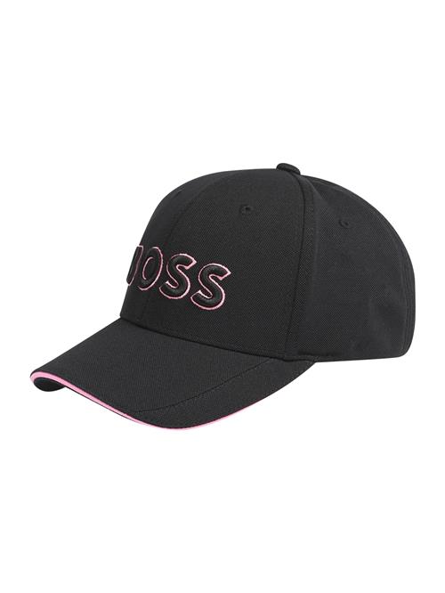 BOSS Hætte  pink / sort