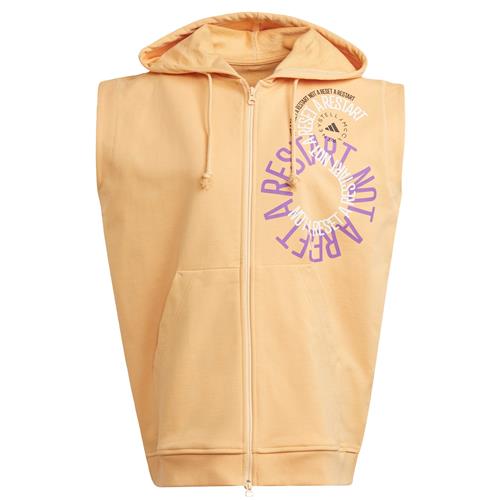 ADIDAS BY STELLA MCCARTNEY Sportssweatjakke 'Sleeveless'  gul