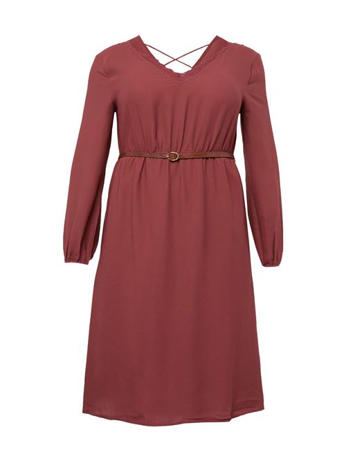 ABOUT YOU Curvy Kjole 'Laurine'  bordeaux