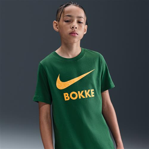 Springboks Nike Rugby-T-shirt til større børn - grøn