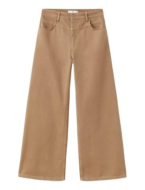 Mango | Wide Leg Mid-Rise Loose-Fit Jeans | 38