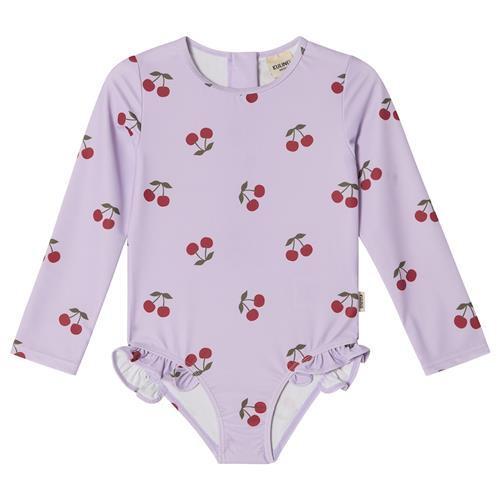 Kuling Antibes UV-badedragt Violet Cherry  Violet Cherry 110/116 cm  Lilla  110/116 cm  unisex