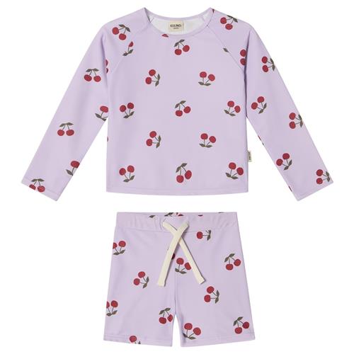 Kuling Rhodes UV-sæt Cherry  Cherry 122/128 cm  Lilla  122/128 cm  unisex