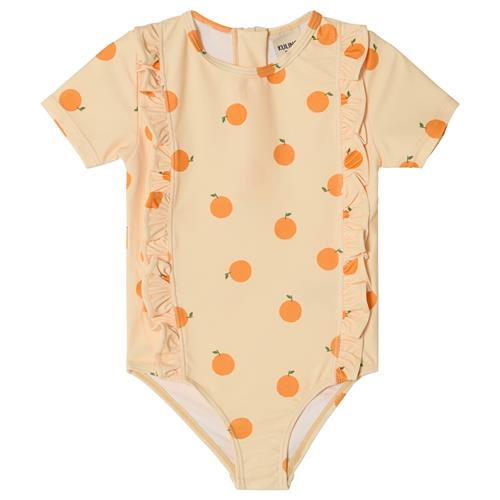 Kuling Symi UV-badedragt Oranges  Oranges 86/92 cm  Gul  86/92 cm  unisex