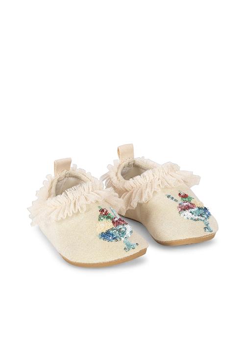 Konges Sløjd Amandine Svømmesko Med Flæser Rosewater  Rosewater 32-33 EU    32-33 EU  kvinde