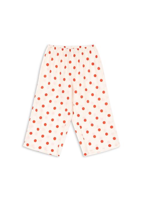 Konges Sløjd GOTS Vivo Bukser Red Dot  Red Dot 4 Y  Rød  4 år  kvinde