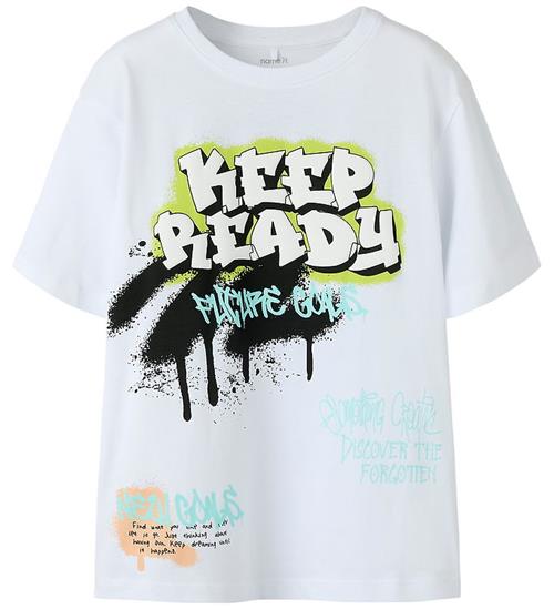 Name It T-shirt - NkmFlynn - Bright White