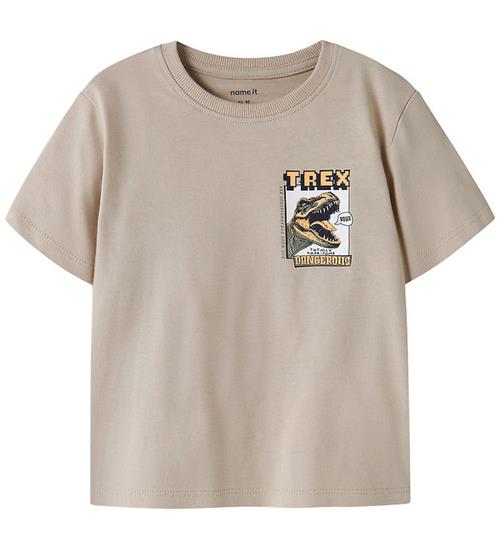 Name It T-shirt - NmmVelix - Chateau Gray/Trex