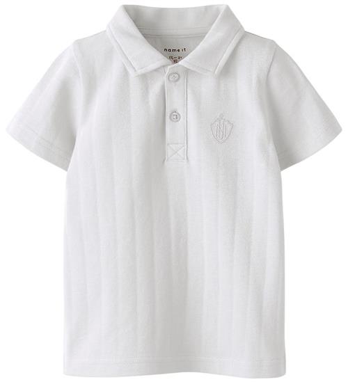 Se Name It Polo - NmmFen - Bright White hos KidsWorld