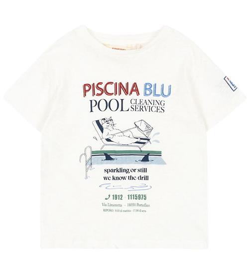 Konges Sløjd T-shirt - Era - Off White/ Piscina