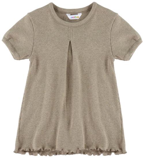 Joha T-shirt - Rib - A-Shape - Mørk Beige