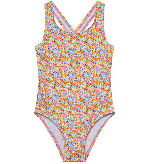 Color Kids Badedragt - Cabbage m. Hjerter