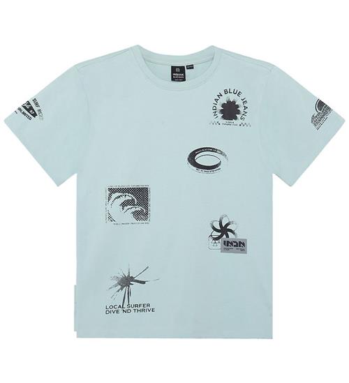 Indian Blue Jeans T-shirt - AOP - Ether
