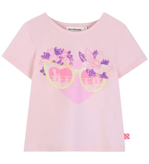 Billieblush T-shirt - Pink Pale m. Solbriller