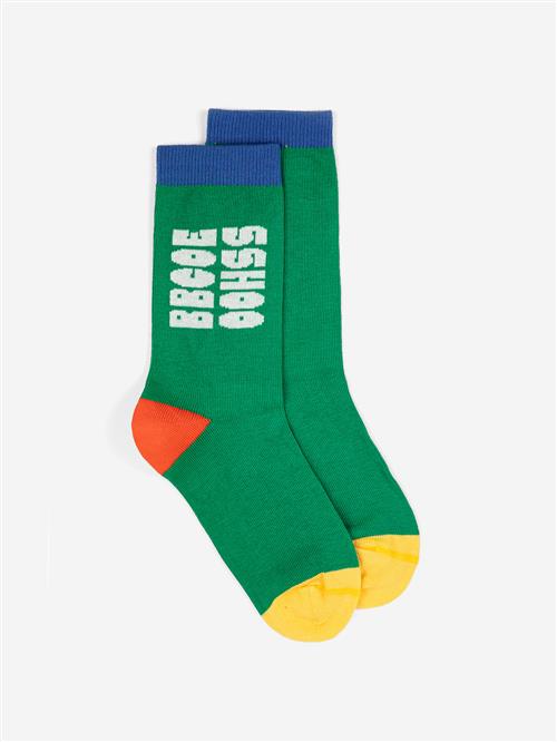 Bobo Choses Bobo Choses Modern Lange Sokker Green  Green 26-28 EU  Grøn  26-28 EU  mand