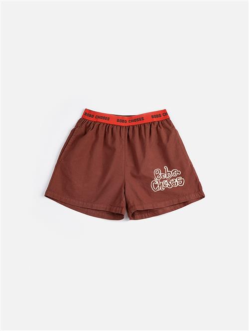 Bobo Choses Bobo Choses By Hand Shorts Brown  Brown 10-11 Y  Brun  10-11 år  mand