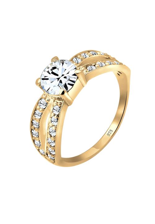 ELLI Ring 'Solitär'  guld