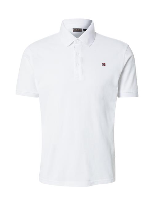 NAPAPIJRI Bluser & t-shirts 'Eolanos'  rød / hvid