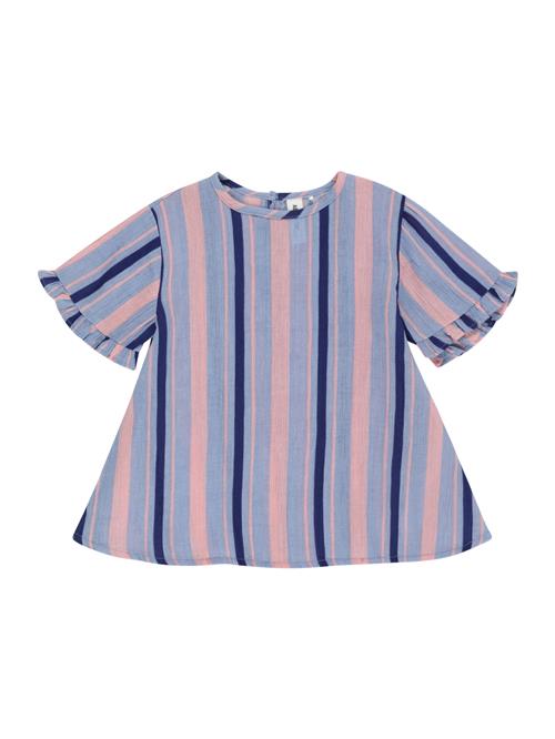 Se ABOUT YOU Bluse 'Linda'  navy / røgblå / lyserød hos About You