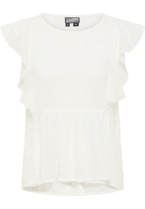 DreiMaster Vintage Bluse  uldhvid