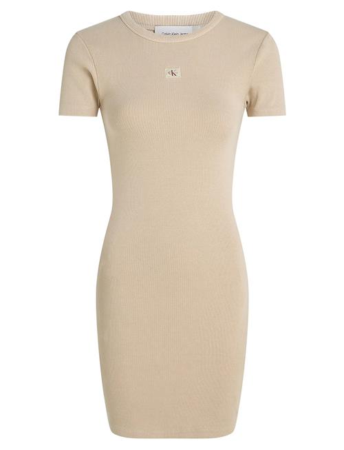Calvin Klein Jeans | Washed Woven Label Rib Dress | XL