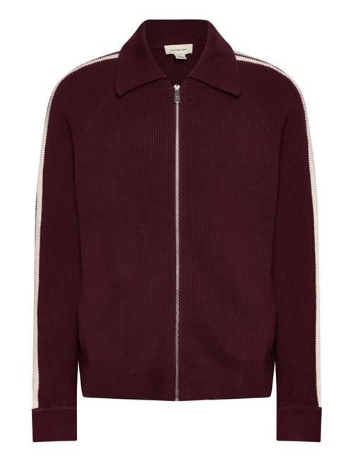 Se Calvin Klein Jeans | Ls Racing Stripe Fz Sweater 9Gg | XXL hos Booztlet