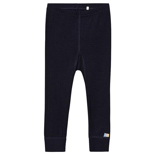 Joha Leggings Navyblå Navy-80 cm Wool Marineblå  80 cm  unisex