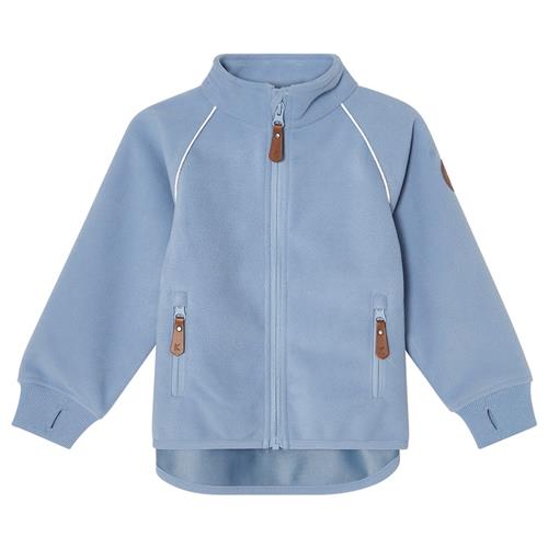 Se Kuling Livigno Vindfleece-jakke Dove Blue  Dove Blue 128 cm  Blå  128 cm  unisex hos Babyshop