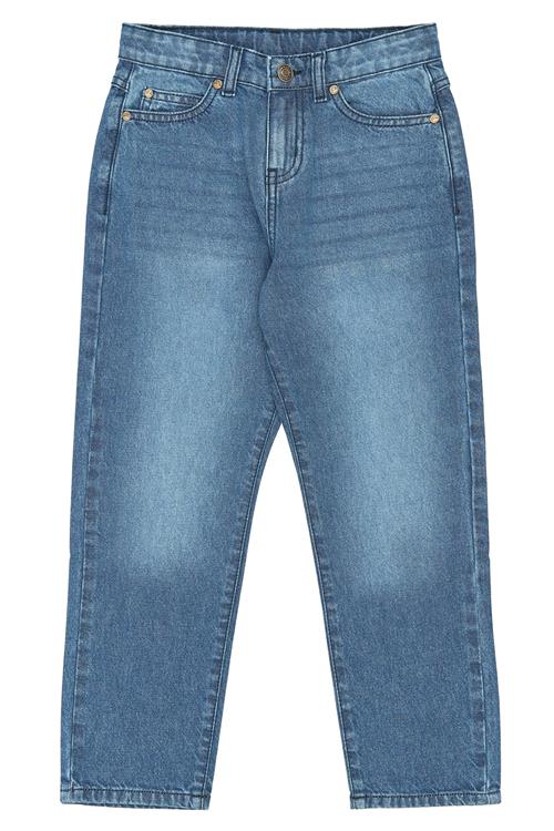 The New Marchall Jeans Med Baggy Pasform Medium Blue Denim  Medium Blue Denim-8 Y  Blå  8 år  mand