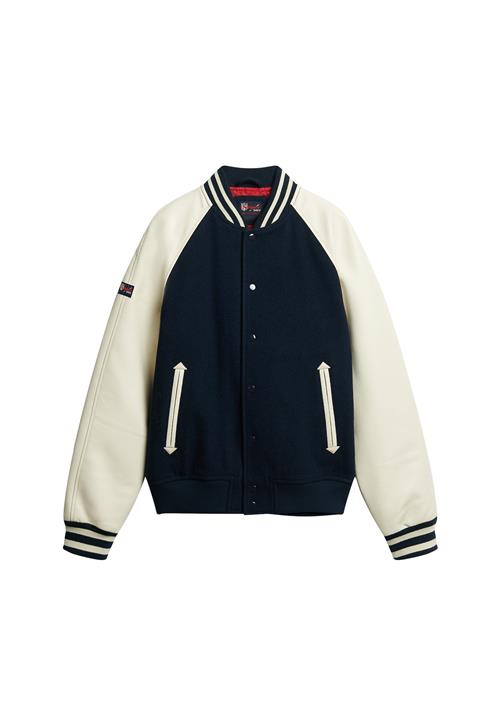 Superdry & Co Overgangsjakke  marin / hvid