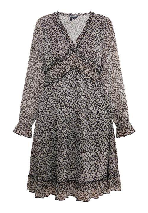 DreiMaster Vintage Kjole  beige / guld / sort