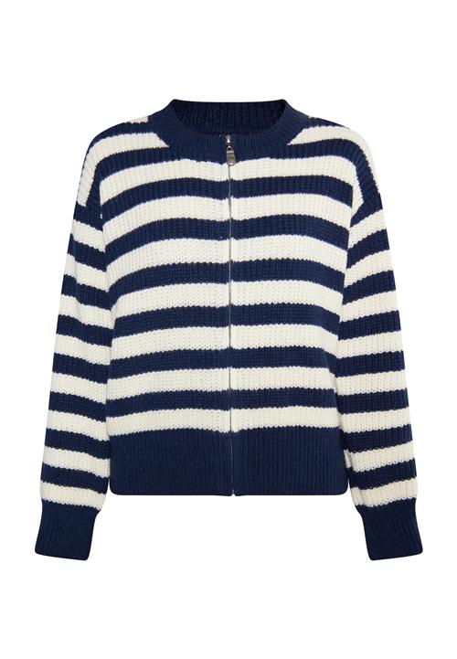 DreiMaster Vintage Cardigan 'Imane'  marin / uldhvid