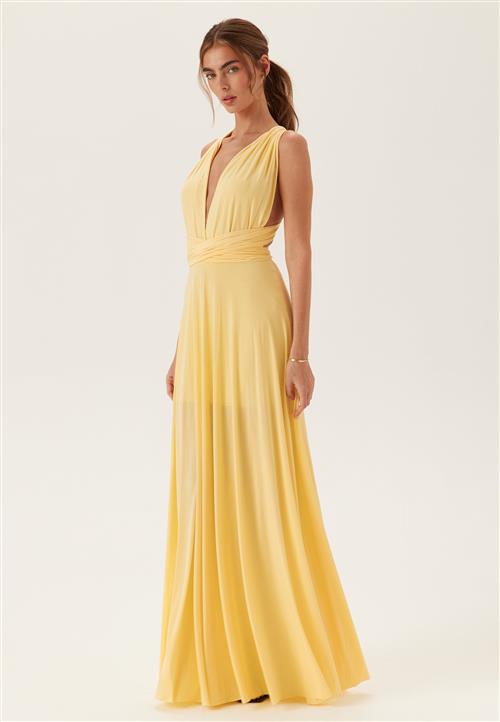Goddiva Multi Tie Maxi Dress
